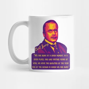 Carl Jung Portrait and Quote Mug